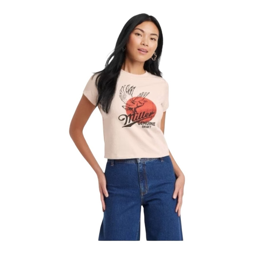NWT Women’s Miller Eagle Short Sleeve Graphic Tee XS